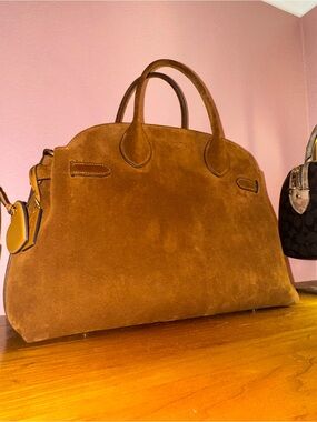 Coach Warm Brown Suede Empire 40
